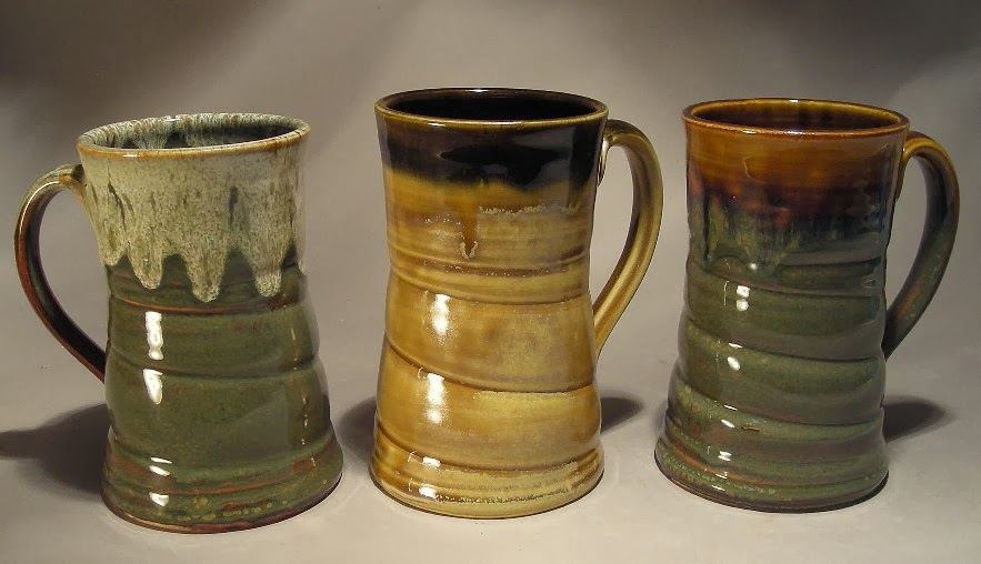 Jon Whitney Pottery More Cone 6 glaze testing.