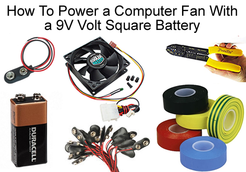  With a 9V Volt Square Battery - How To Fix &amp; Repair Things Yourself