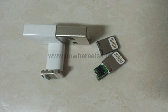 Alleged  8 pin Dock Connector Finally Gets Pictured (Images)