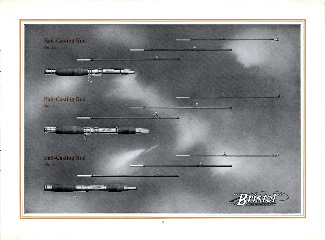 A drifting cowboy 1920 Bristol Steel Fishing Rods Catalog on CD