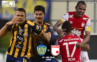 Sportivo Luqueño vs Independiente Santa Fe, Semifinales Copa Sudamericana 2015