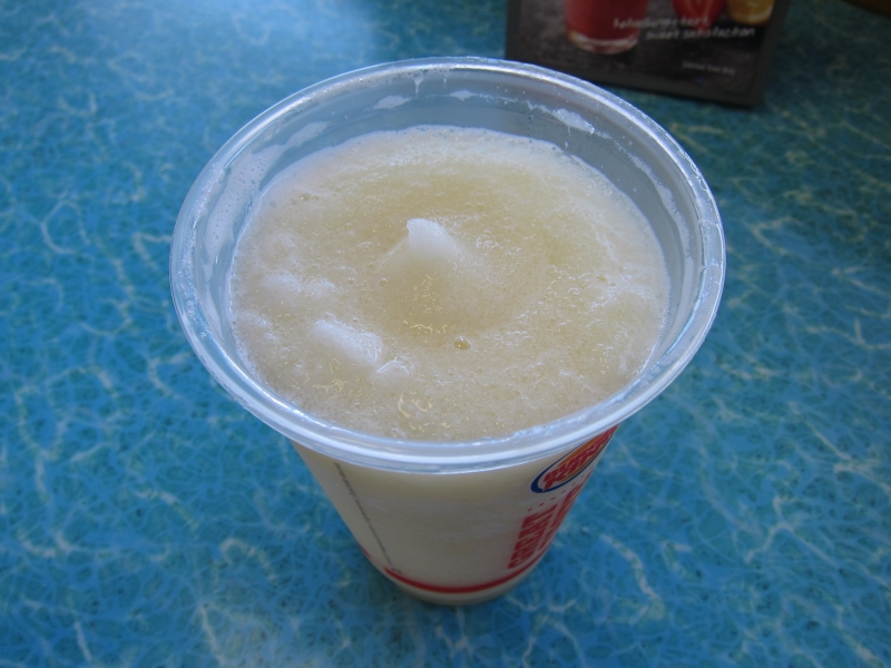 Review Burger King Frozen Lemonade Brand Eating