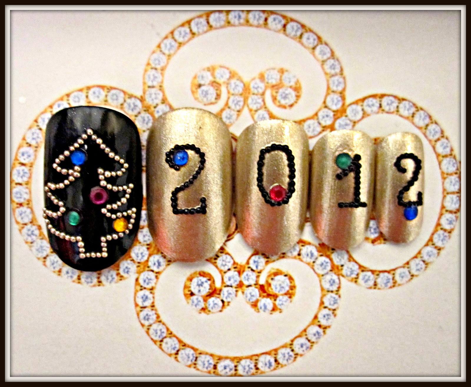 Less then month before New 2012 Year! this design is really easy to create