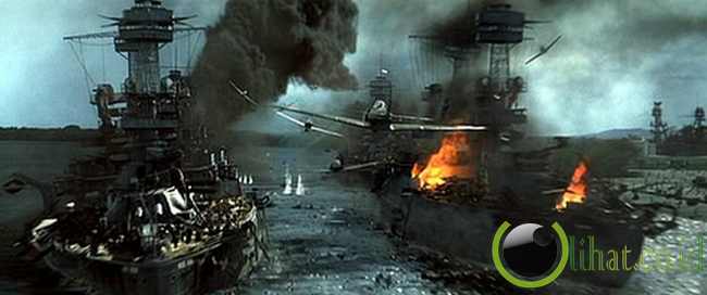Adegan peperangan dalam PEARL HARBOR