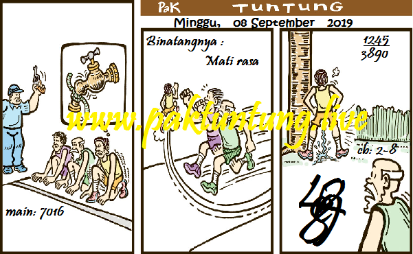 Gambar Kode Syair Pak Tuntung Minggu 08 September 2019