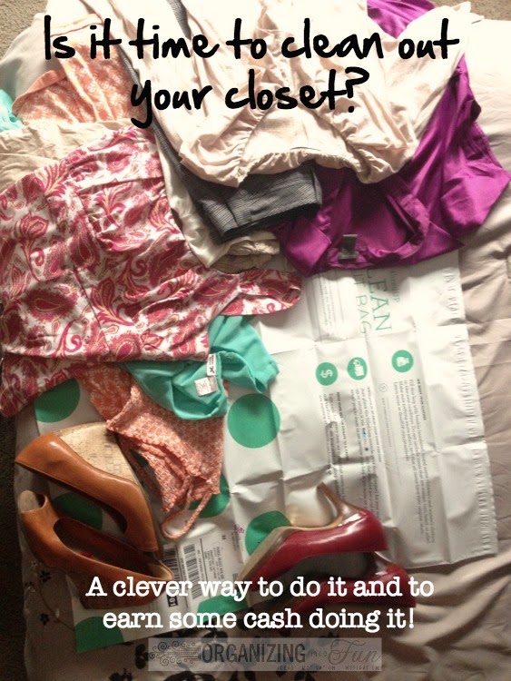 Is it time to clean out your closet? OrganizingMadeFun.com