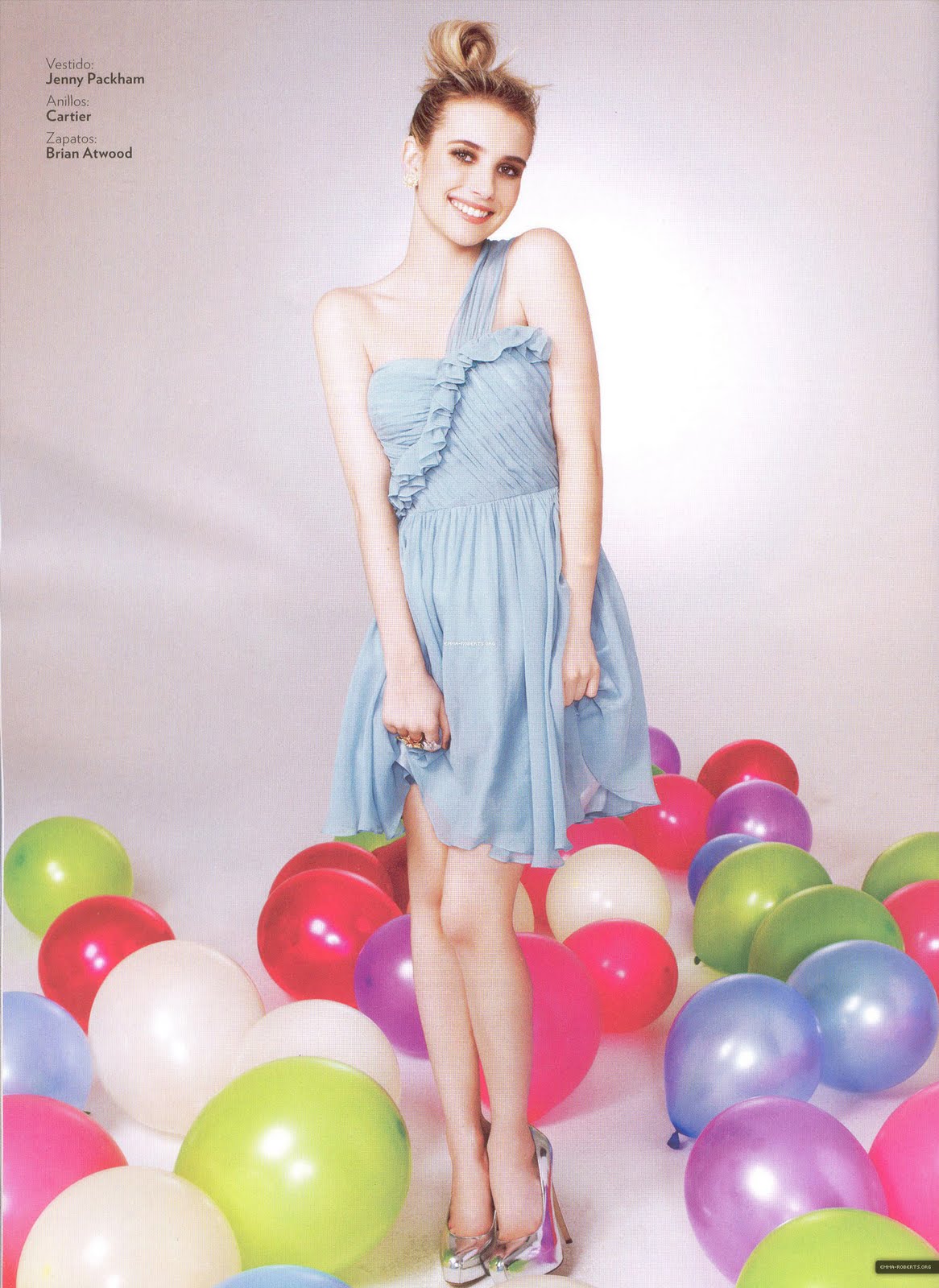 Celebrities Spy: Emma Roberts- Glamour Magazine Photoshoot- 8 Pics