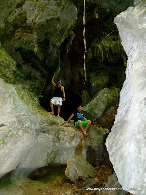 ed_and_renan at the cave of Caluwayan Resort