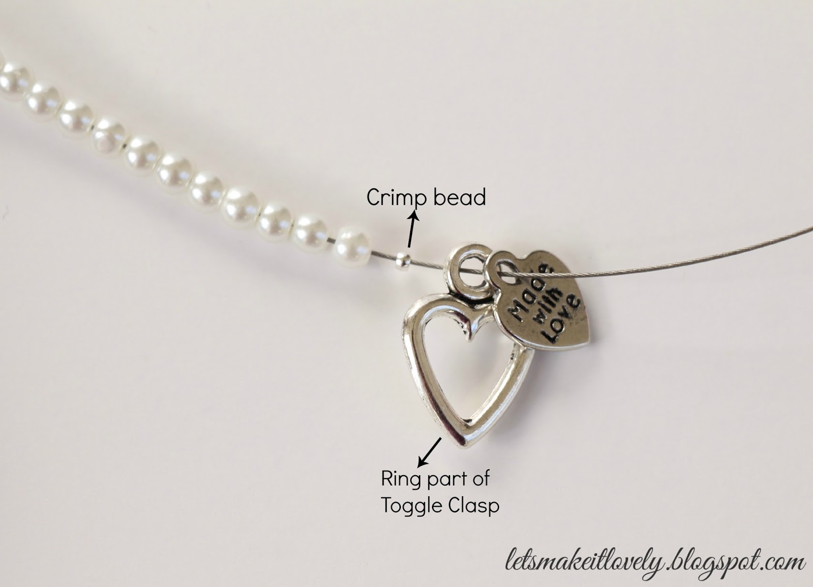 Let's make it lovely Bead NecklaceTutorial