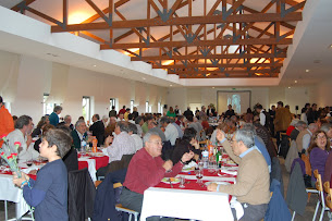 O almoço foi aqui no dia 12 de Novembro