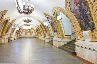 The Metro Station Kiev Ring-Mascow