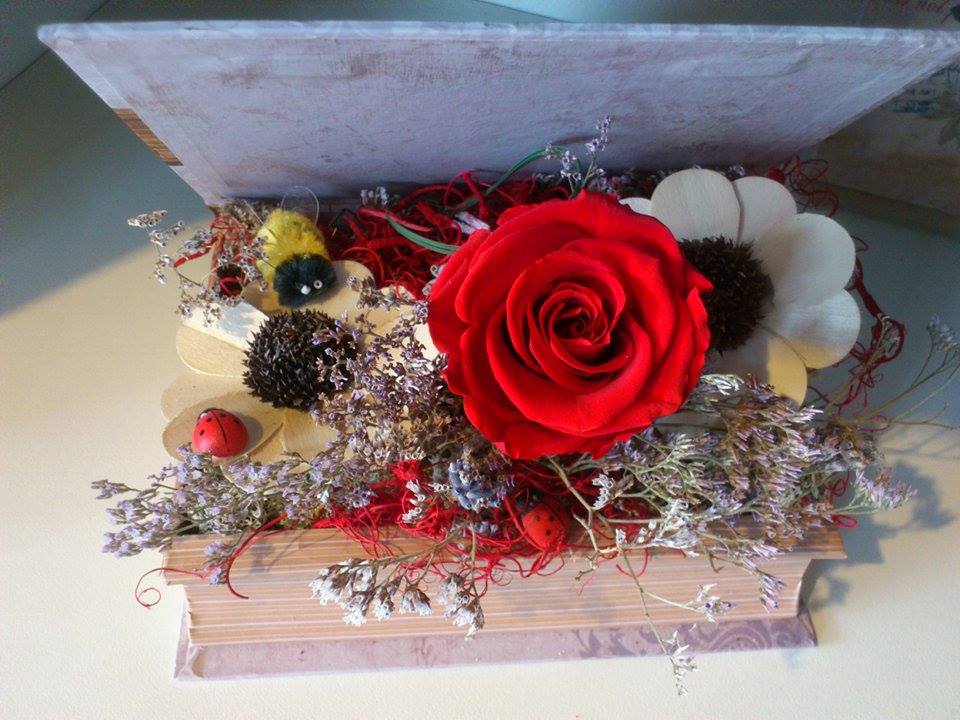 Floraria FLORIS DECO SLATINA TRANDAFIRI CRIOGENATI CU PRETFLORARIE