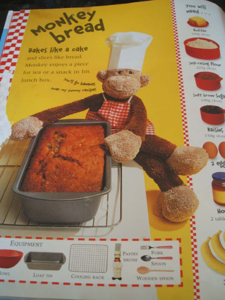 Baking, Book, Jane Bull, Monkey Muffins, muffins, banana, baking, moneky bread