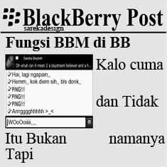 Dp Blackberry Messenger Terbaru