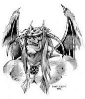 I also really loved to draw demons. What can I say? They look awesome.