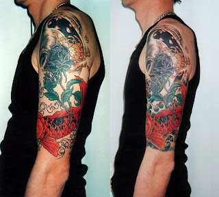 half sleeve tattoo