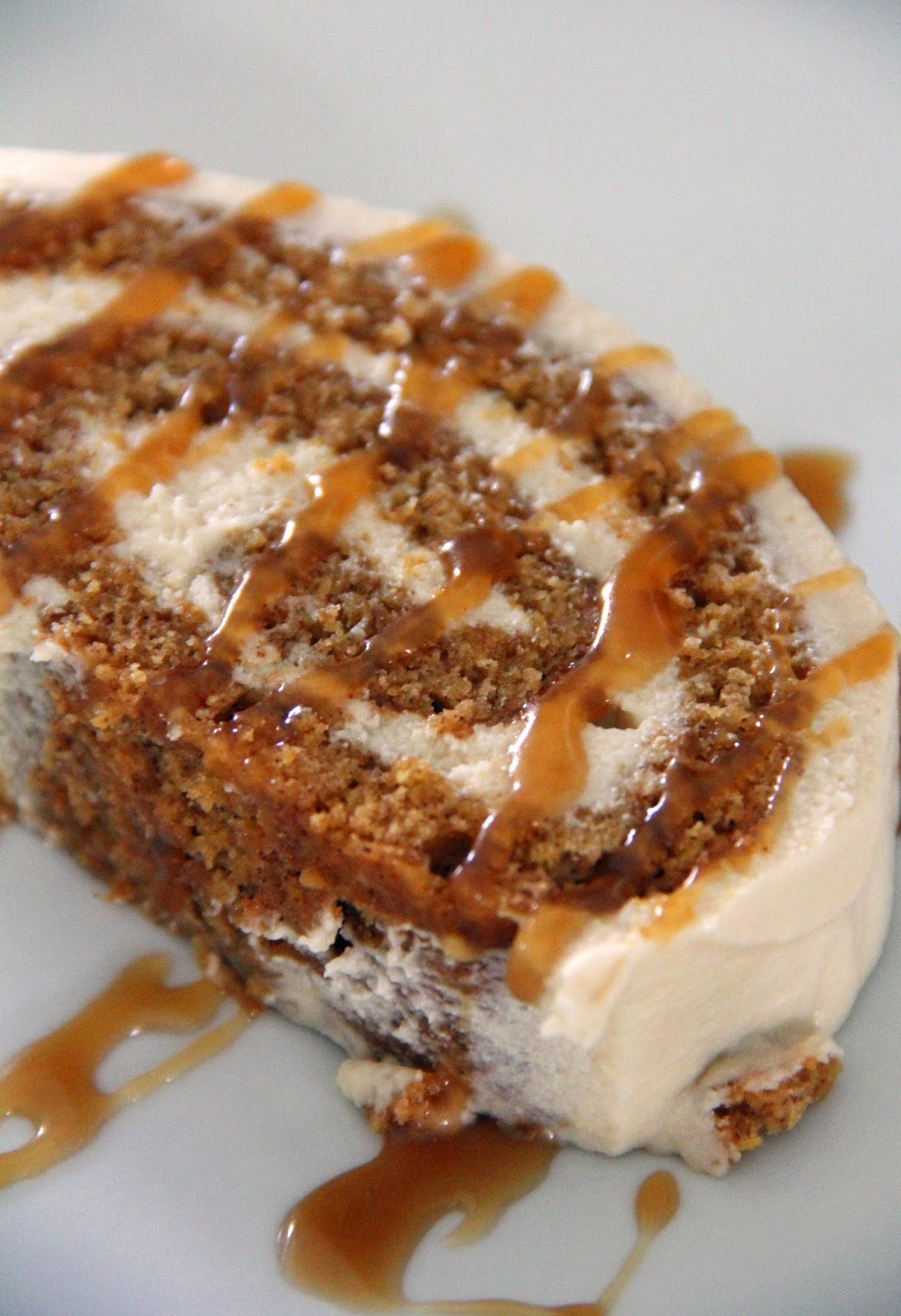 Jo and Sue: Pumpkin Spice Roll With Salted Caramel Mousse