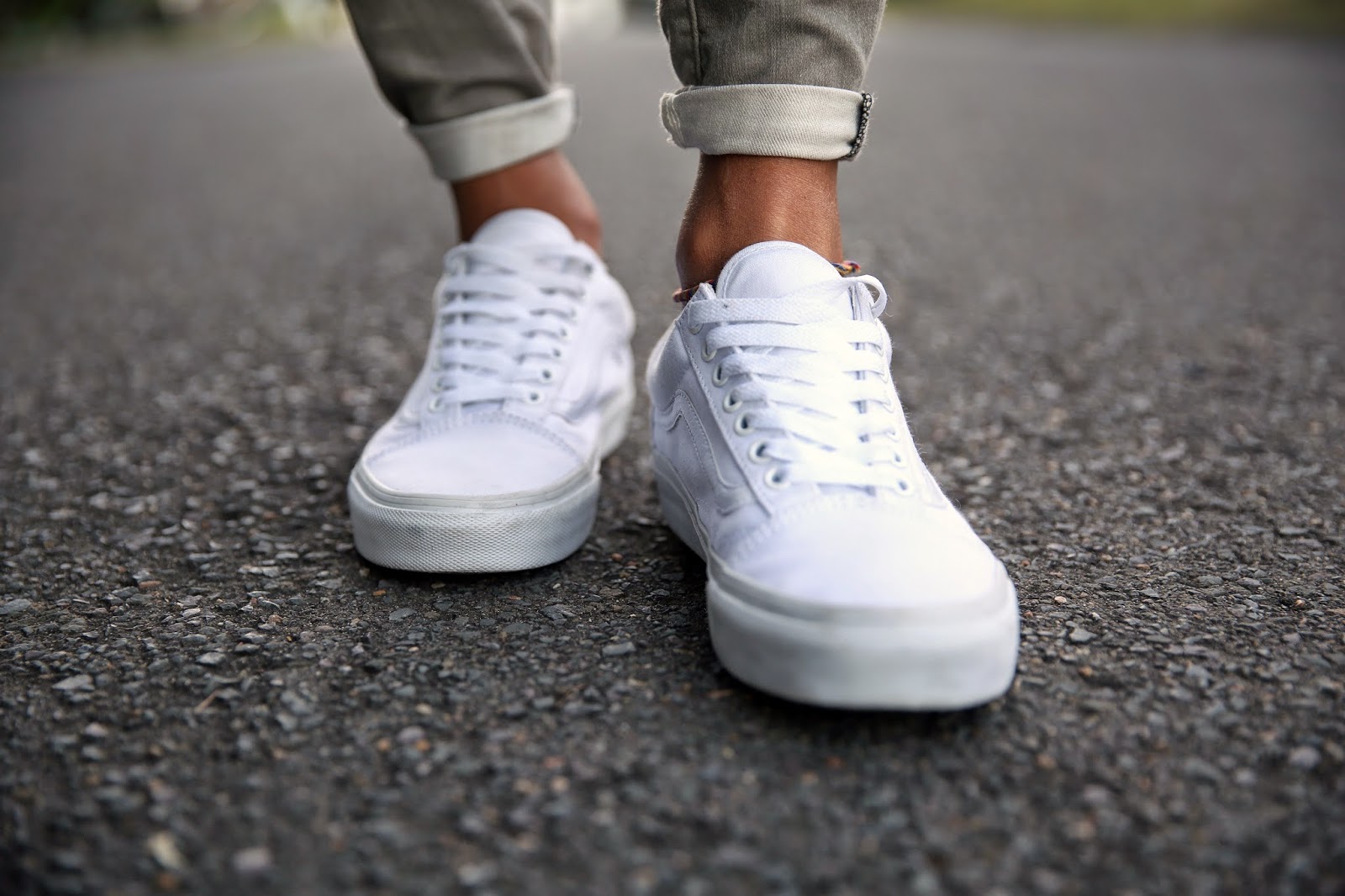 Vans Old Skool White Vans Old Skool White