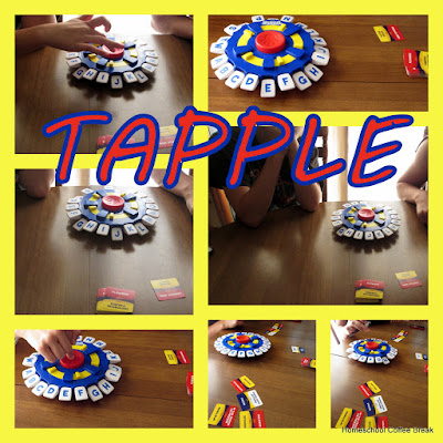 Tapple and Wonky - A review of two fun family games from USAopoly on Homeschool Coffee Break @ kympossibleblog.blogspot.com #game #family