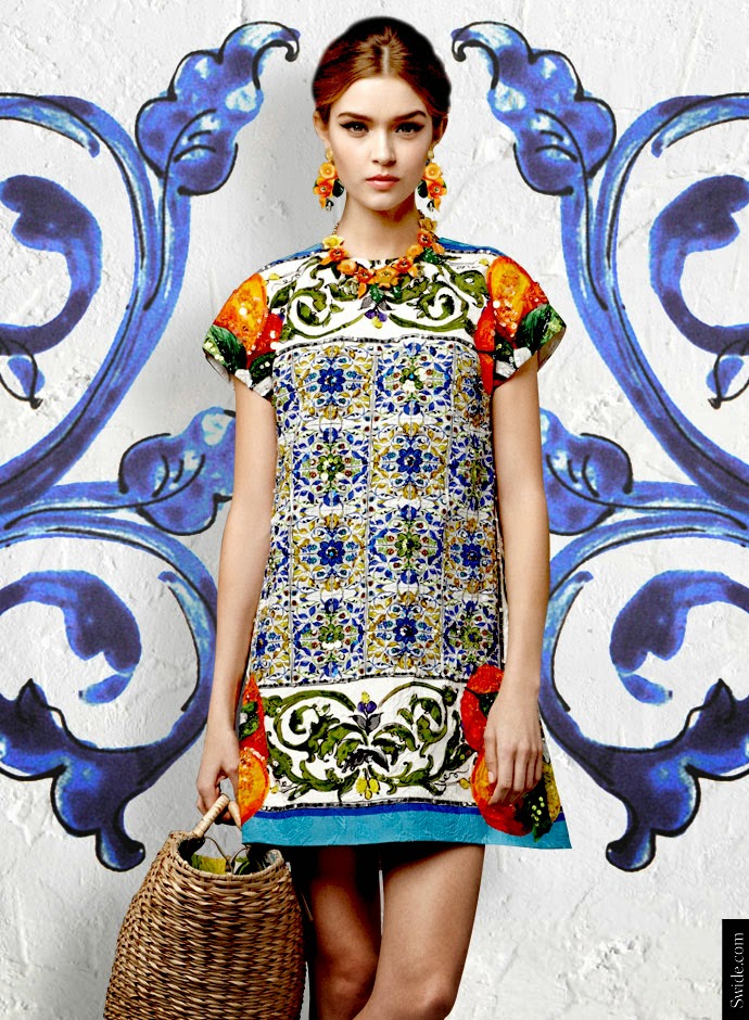 ByElisabethNL Dolce & Gabbana F/W 201415. Majolica From Pottery to