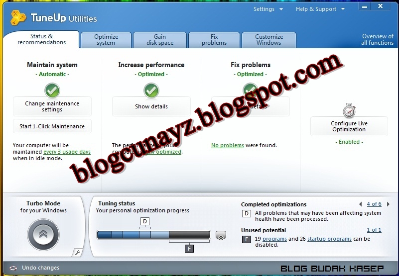 Full edition of tuneup utilities v7.0.8crack