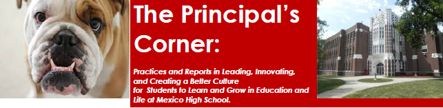 Mexico High School Principal's Corner: The Principal's Perspective from Mexico, MO Innovation, Teac