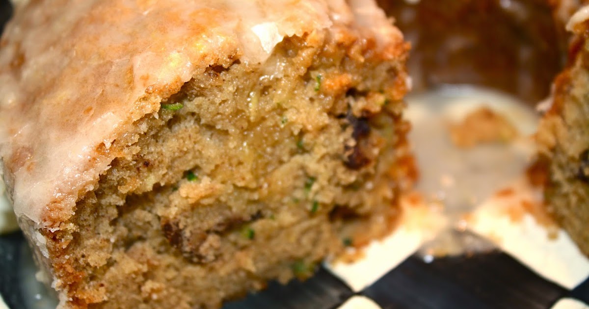 The Lemonista Lemon ZucchiniOlive Oil Cake w/ Lemon Crunch Glaze