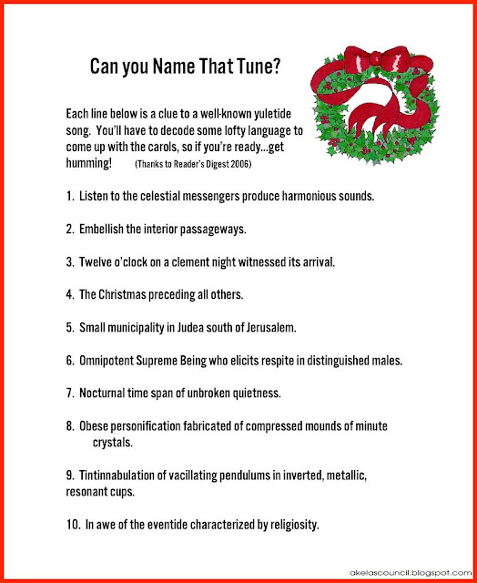 akela s council cub scout leader training can you name that tune guess the christmas songs carols puzzle for christmas parties cub scout pack meeting pre opener free printable