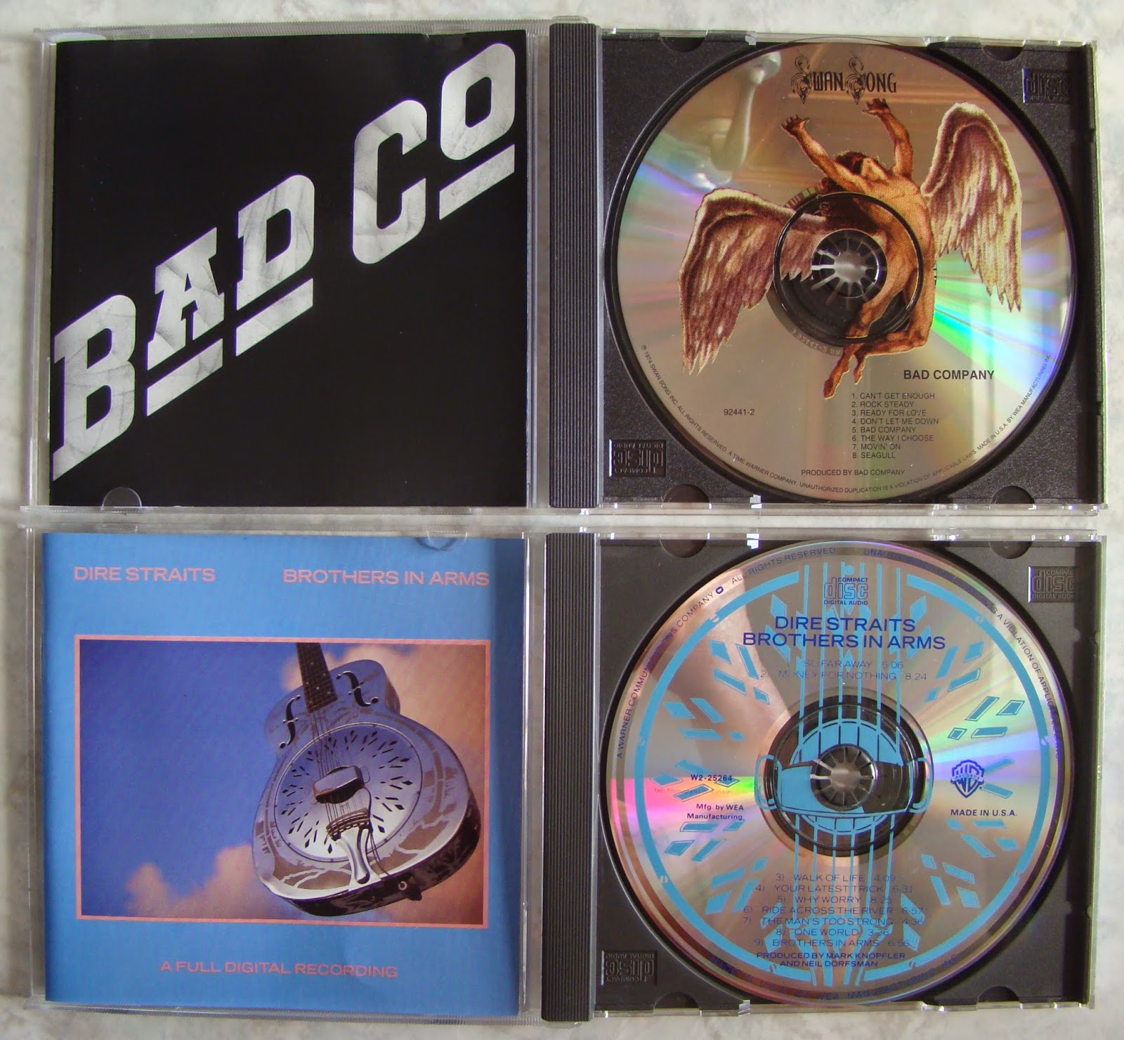 Imported audiophile CDs (sold) CD+bad+company
