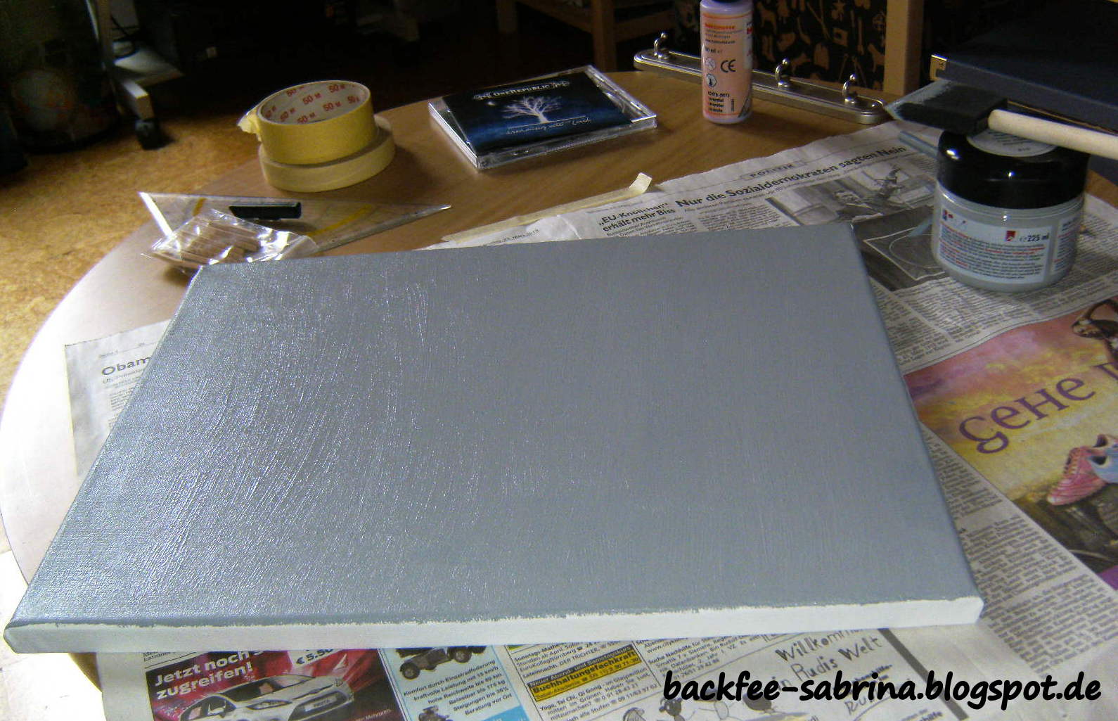 Backfees Zauberland Diy Leinwand Pinnwand