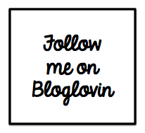 Follow me on Bloglovin