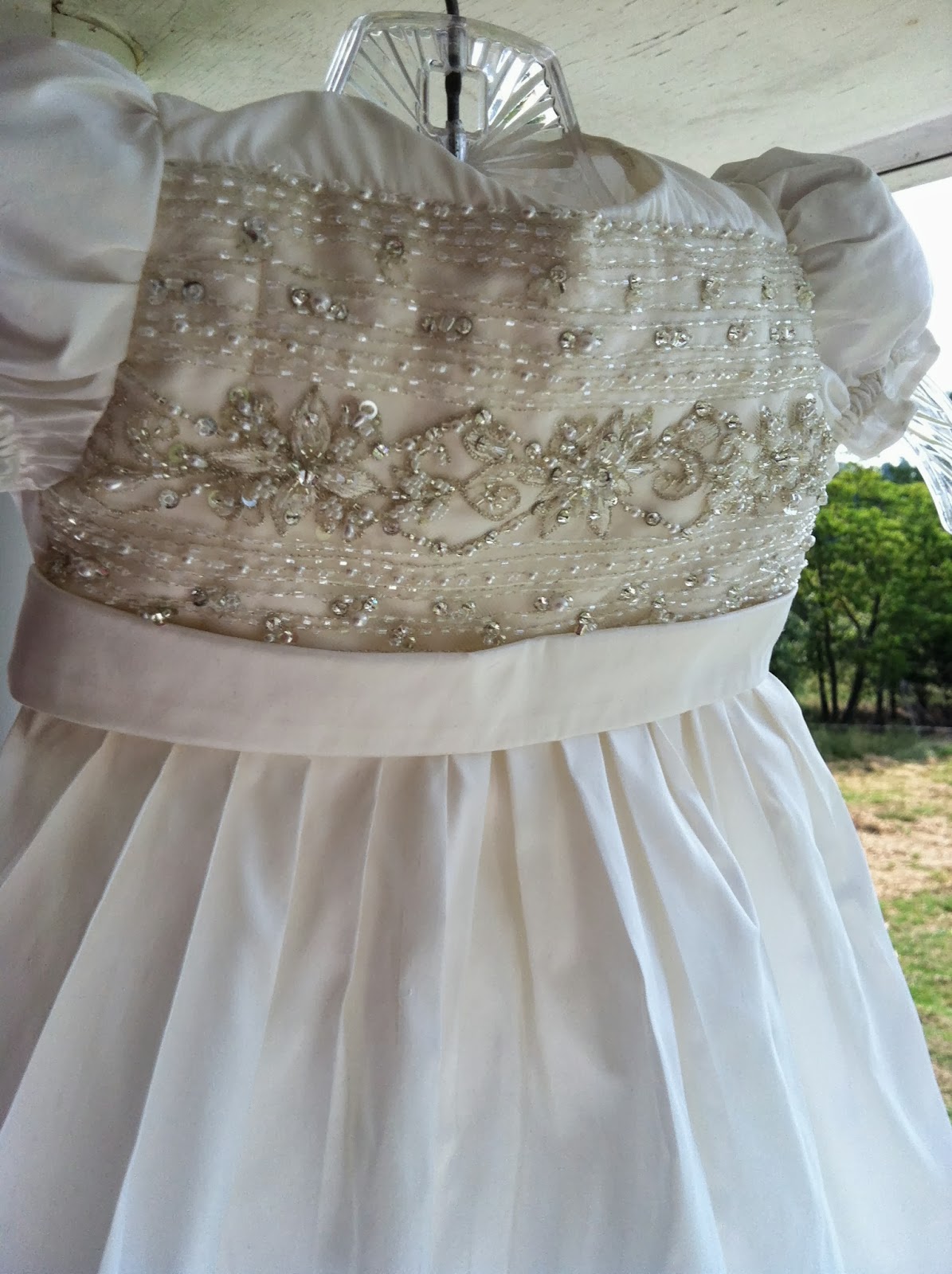 Our Cabin on the Hill Christening Outfits for Twins