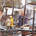 Incendio arrasa con una vivienda habitada por tres familias en Estelí.