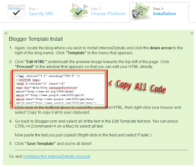 copy html code