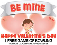 Free Valentines With Free Bowling