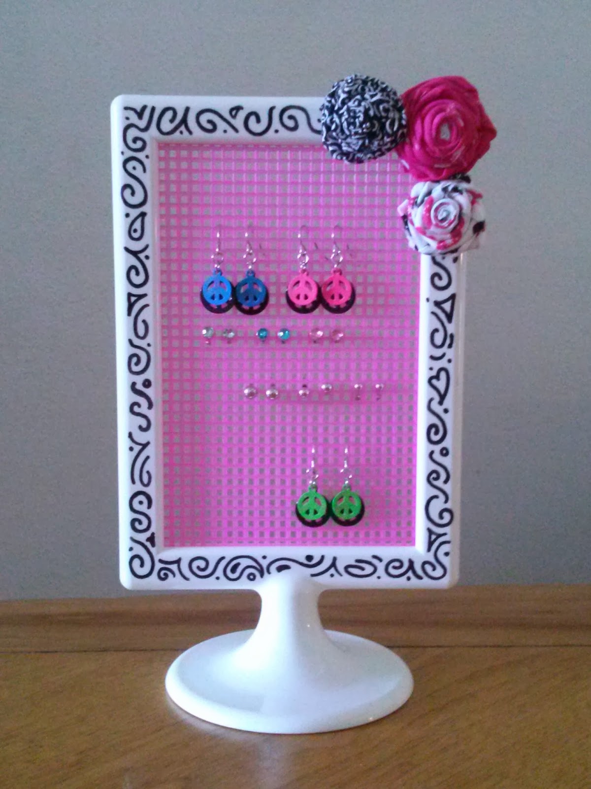 Budget and Luv It DIY Earring Holder