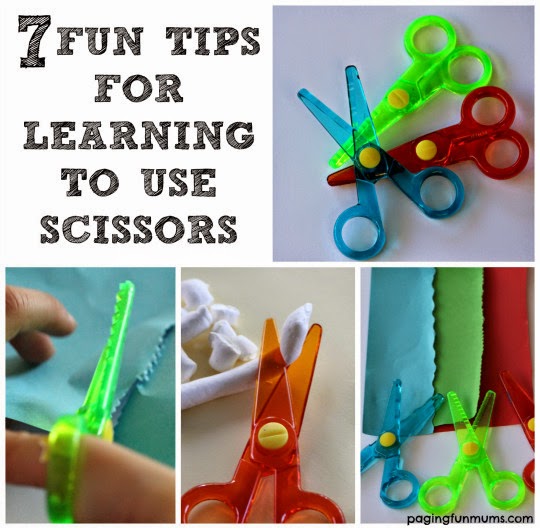 What is the proper way to walk with scissors?