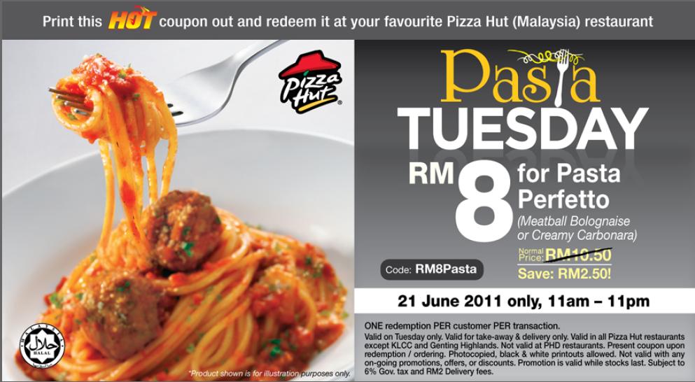 Christy Events Pizza Hut RM8 Promotions