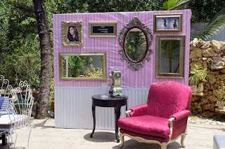 The GArden Set up at the Brunch Nomi Ansari. Ambassador of fashion, Gemstone Collection, Color Story, L'oreal Paris Pakistan, L'oreal creme excellence, Sworovski, silk prints, floral, spring, ss15, fashion, fashion blog, fashion blog of pakistan, top fashion blog, fashion news, luxury pret