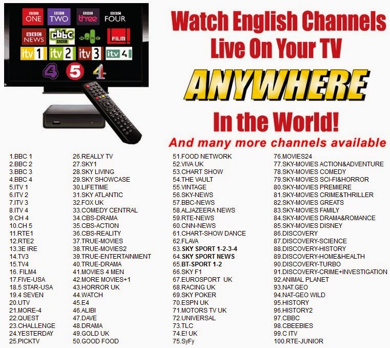 Expat UK TV Asia Watch UK British TV in Asia