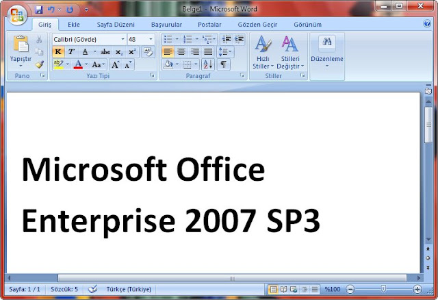 Office 2007 Sp3 Entegreli Türkçe Full Office 2007 Sp3 Entegreli Türkçe Full