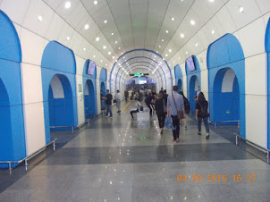 Baikonur Metro Station.