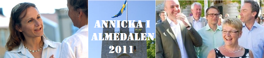 ANNICKA I ALMEDALEN 2011