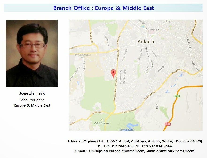 Branch Office : Europe & Middle East