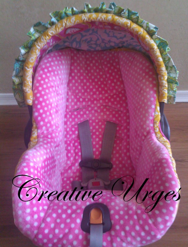 Creative UrgesCreative Blogspot Infant Car Seat Cover Tutorial help...