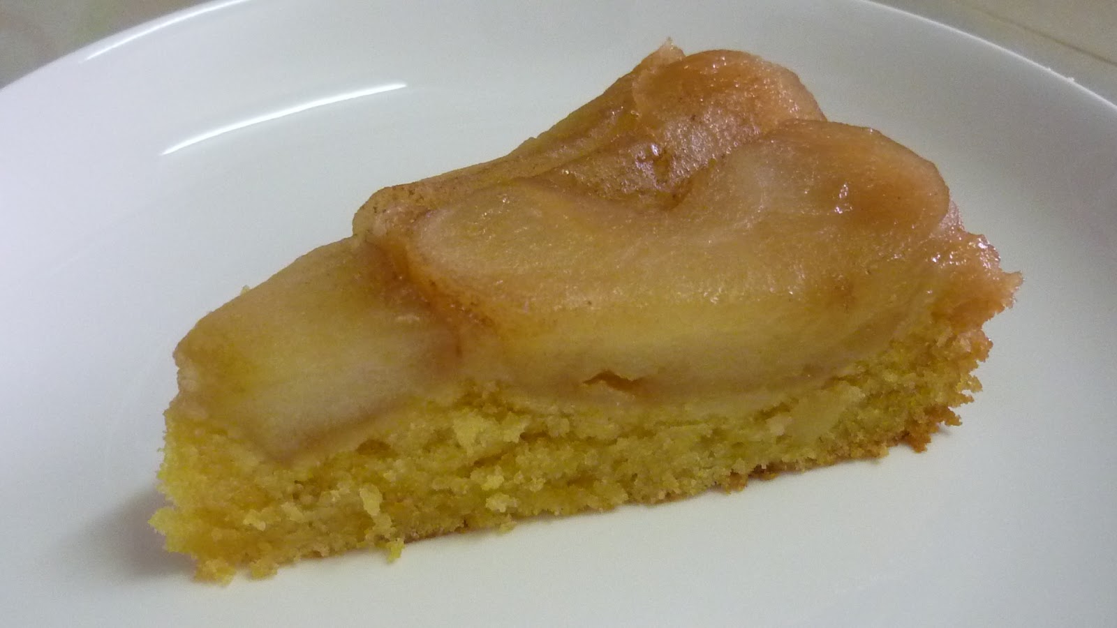 kitchen flavours AppleCornmeal UpsideDown Cake Free and Easy Bake
