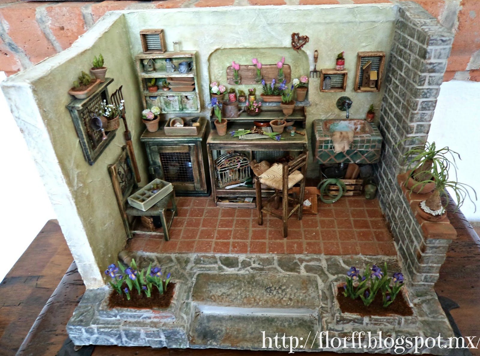 Flor&FF: Escena "Entre flores y plantas" ♥