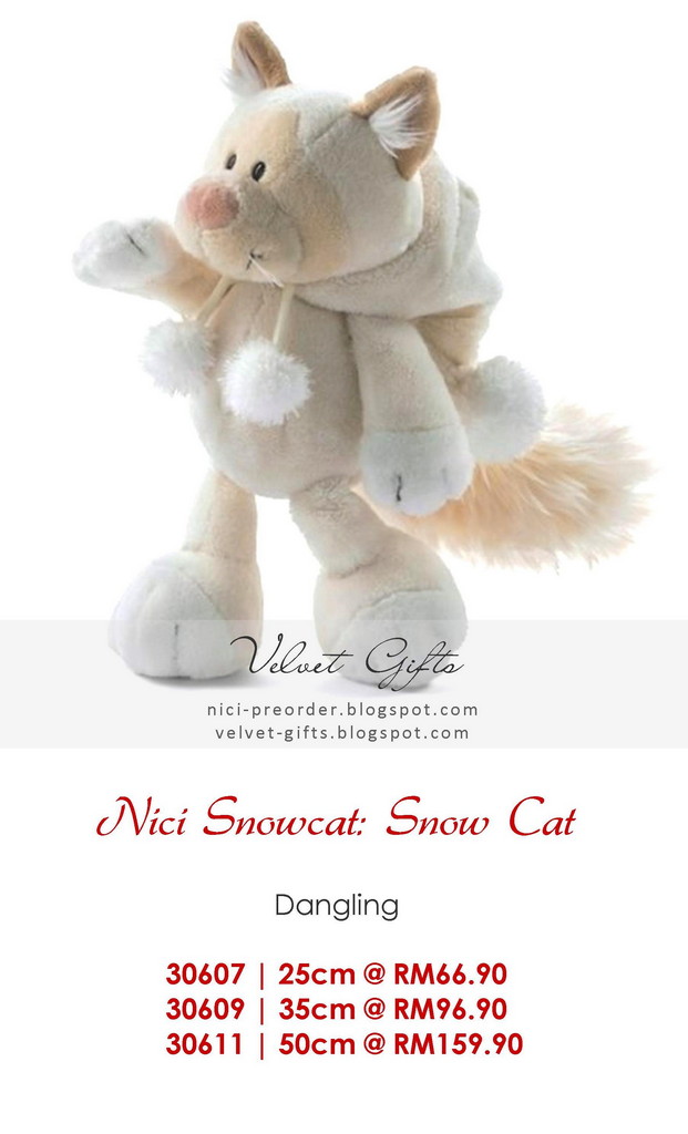 Nici Online Malaysia by Velvet Gifts Nici Snowcat Snow