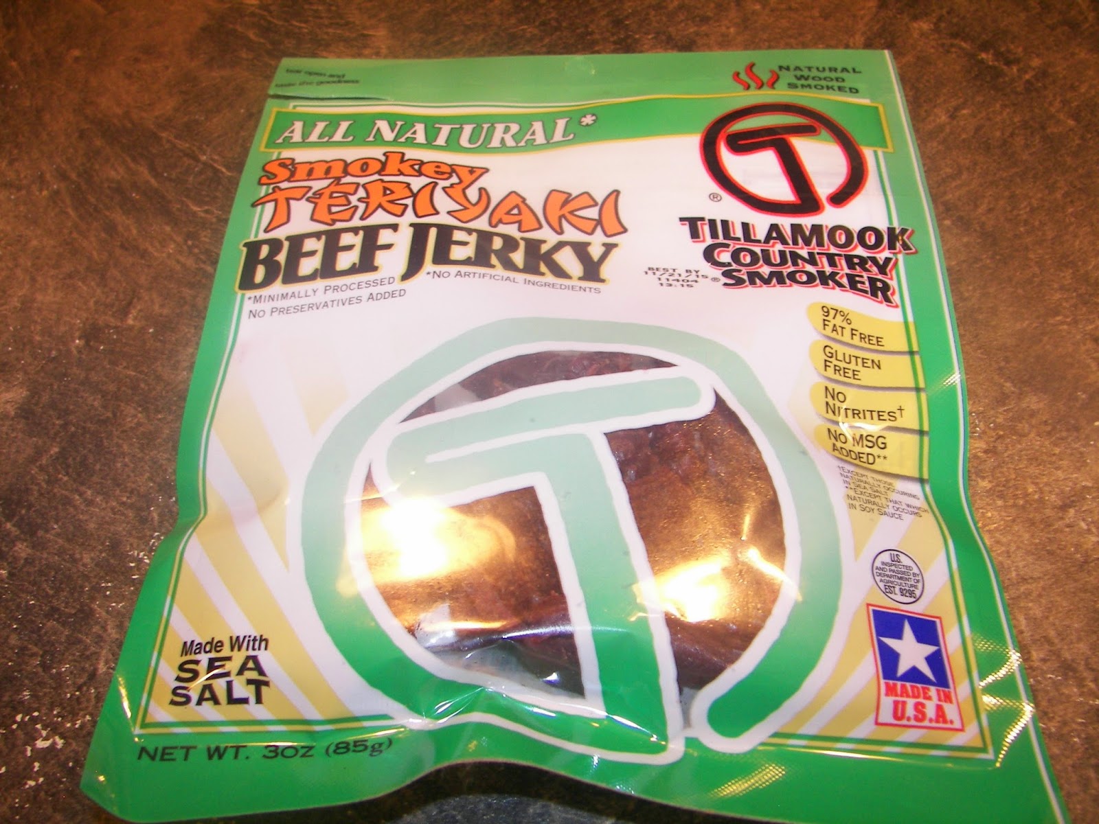 Behind the Mascara Tillamook Country Smoker Teriyaki All Natural Beef