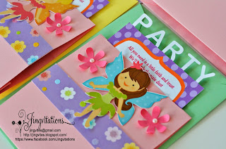 tinkerbell pixie_hollow fairy birthday invitations 